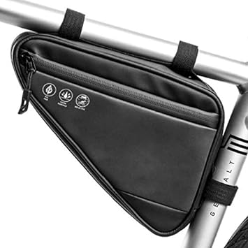 Bel cuore Frame Bag, Bicycle Bag, Frame Back, Road Bike, Mountain Bike, Front and Rear Mountable, Waterproof, Large Capacity, Reflective Material, Tool Holder, Small Items, Easy to Install
