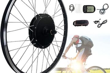 E-Bike Conversion Kit, Electric Bicycle Conversion Kit, 20"/ 24" / 26"/ 27.5" / 28"/ 29" / 700C Rear Wheel Cassette Bike with LCD Display, Brushless Motor Hub, 48V/1500W-700c