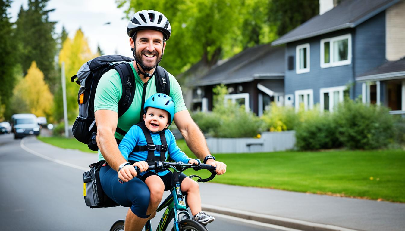 生後9ヶ月の子供を自転車で安全に運ぶ方法：前乗せ・後ろ乗せの 