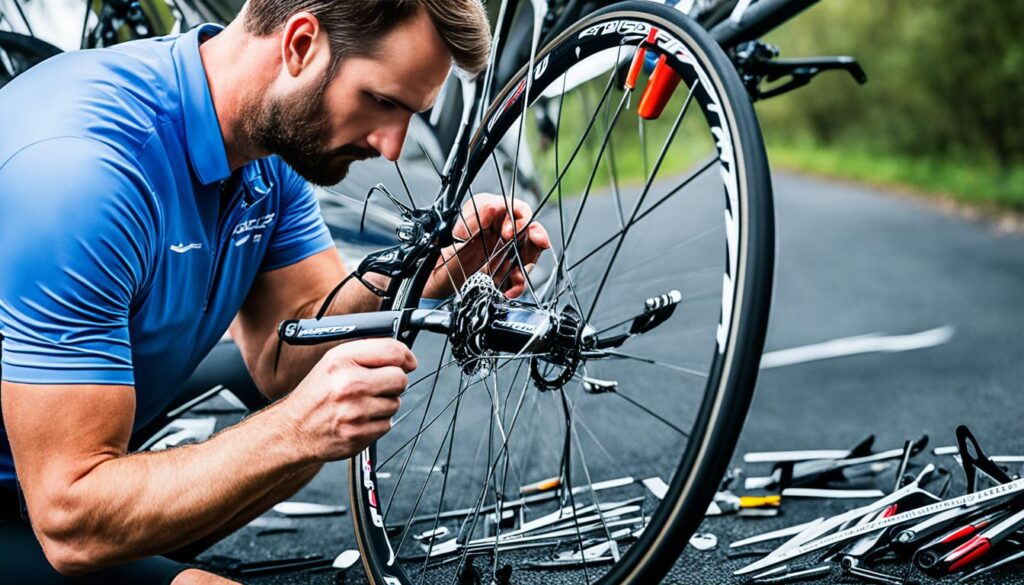 自転車 スポーク修理 値段案内