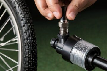 自転車の空気入れでボールに空気を入れる！必要なアダプターと取り付け方法