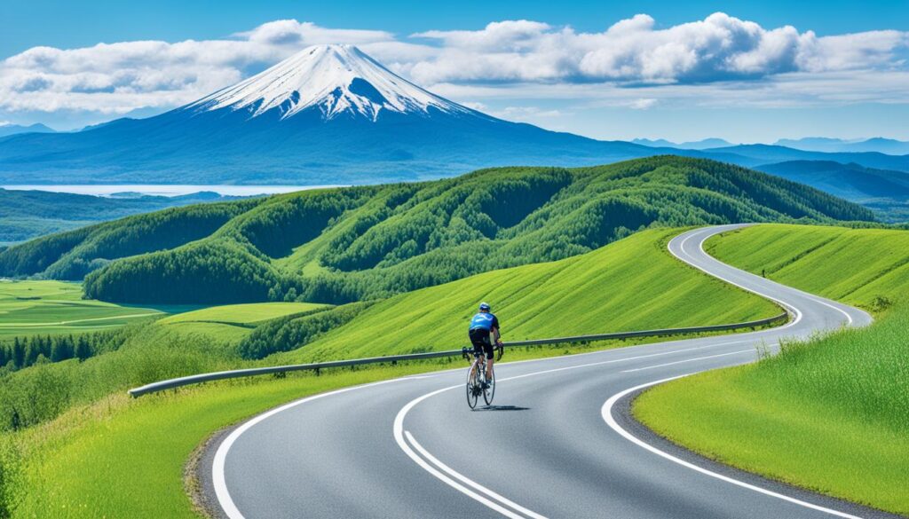 北海道自転車旅の風景