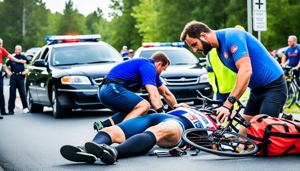自転車事故被害者救済のプロセス