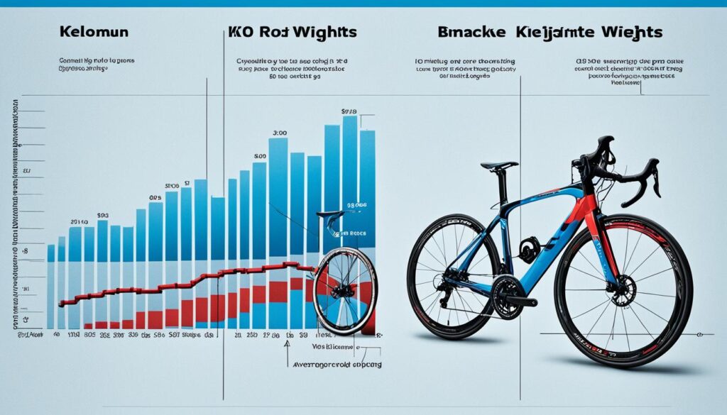 ロードバイクの平均重量