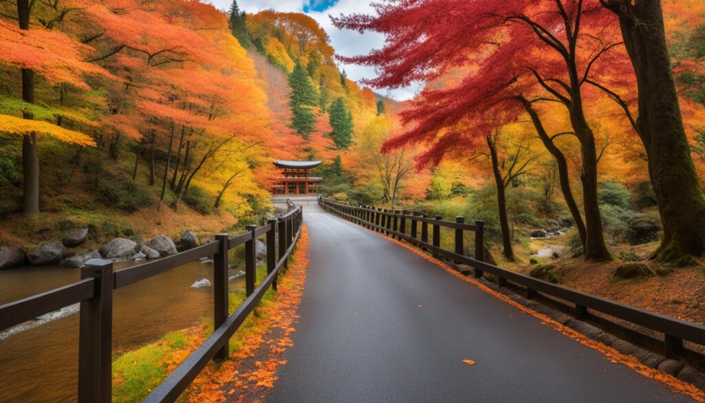 三原の秋の景色