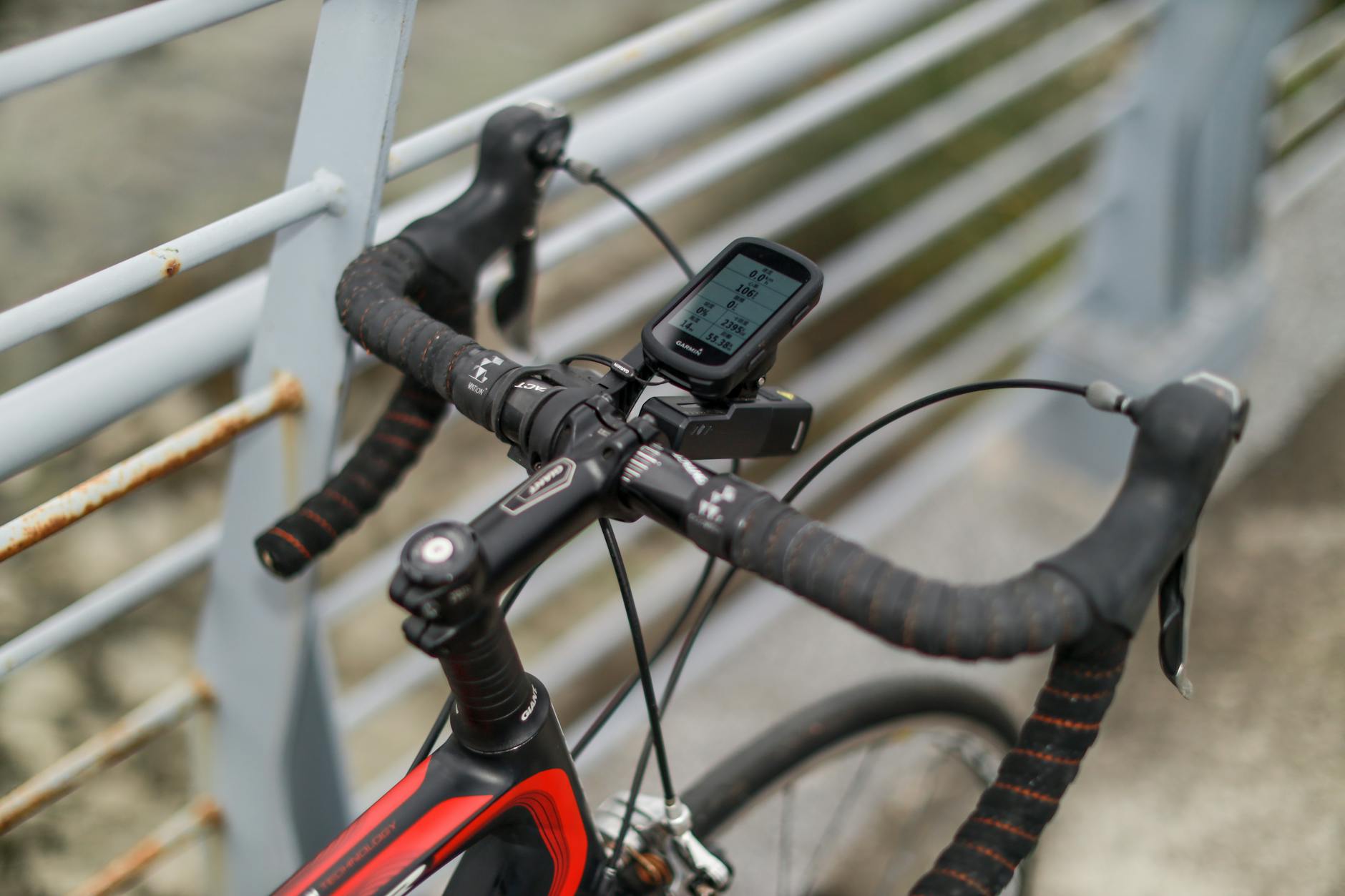 bicycle computer speedometer handlebar