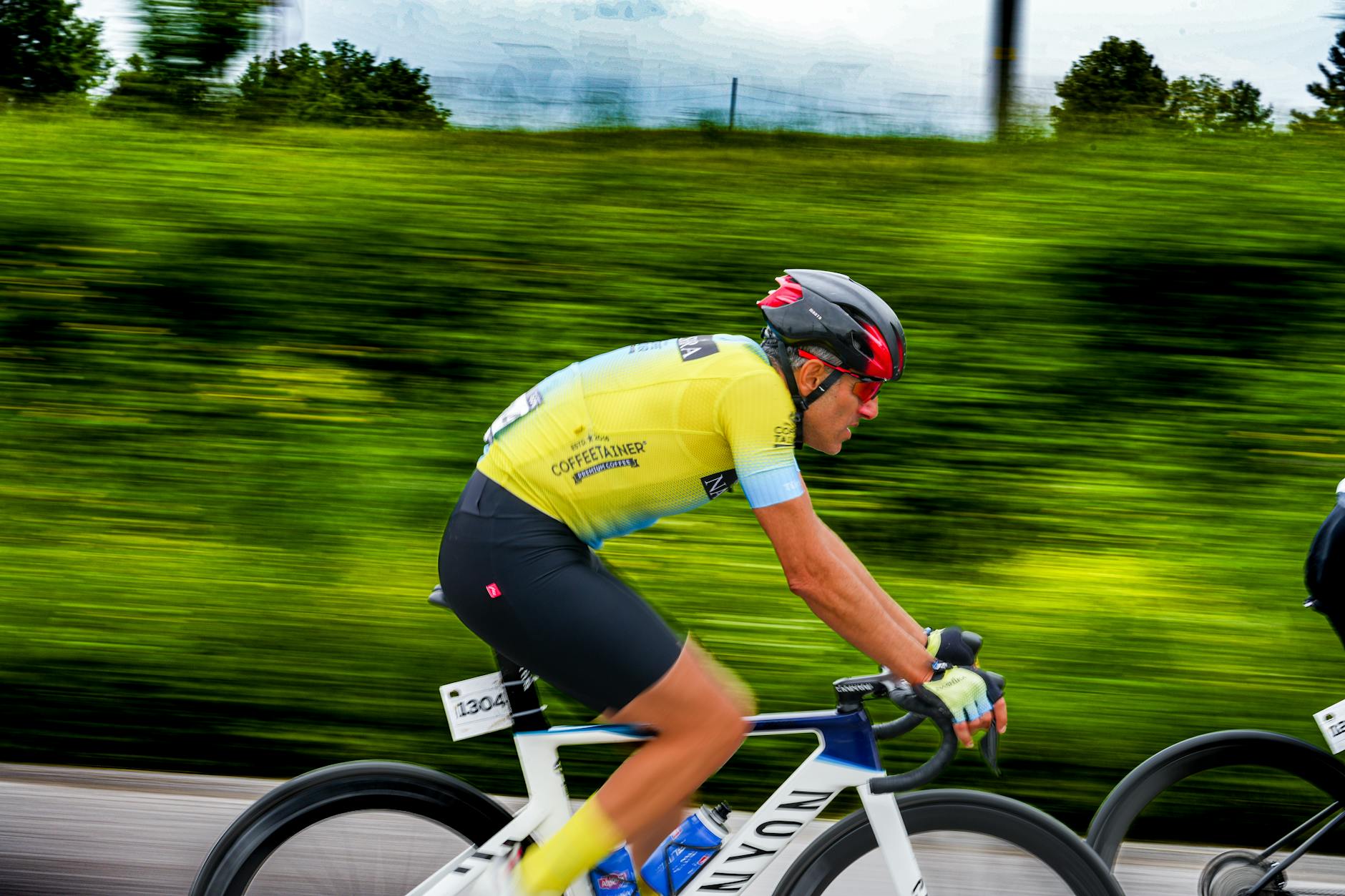 road bike and road racer