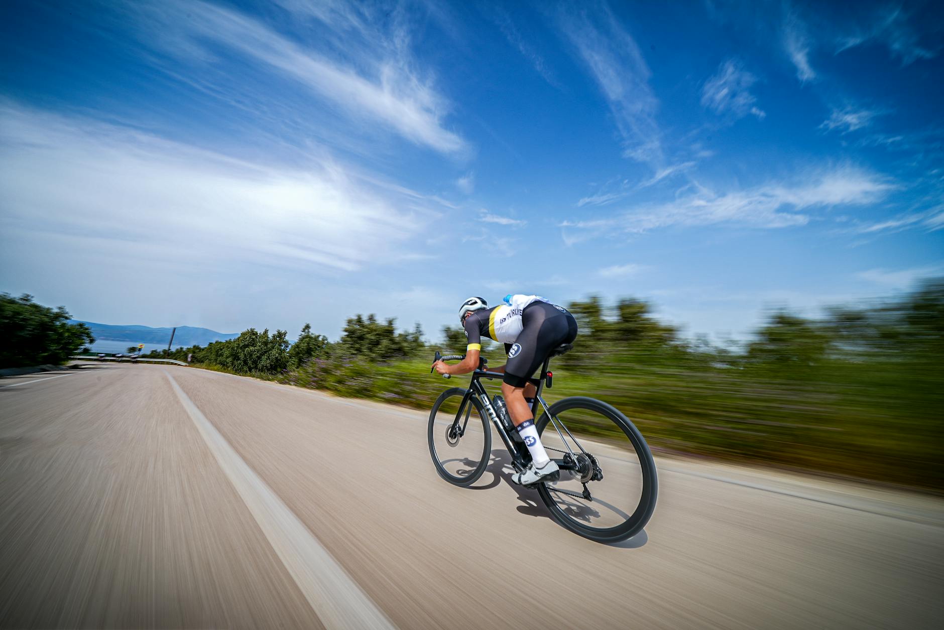 road bike and road racer