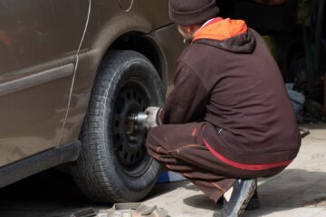 bicycle tire replacement