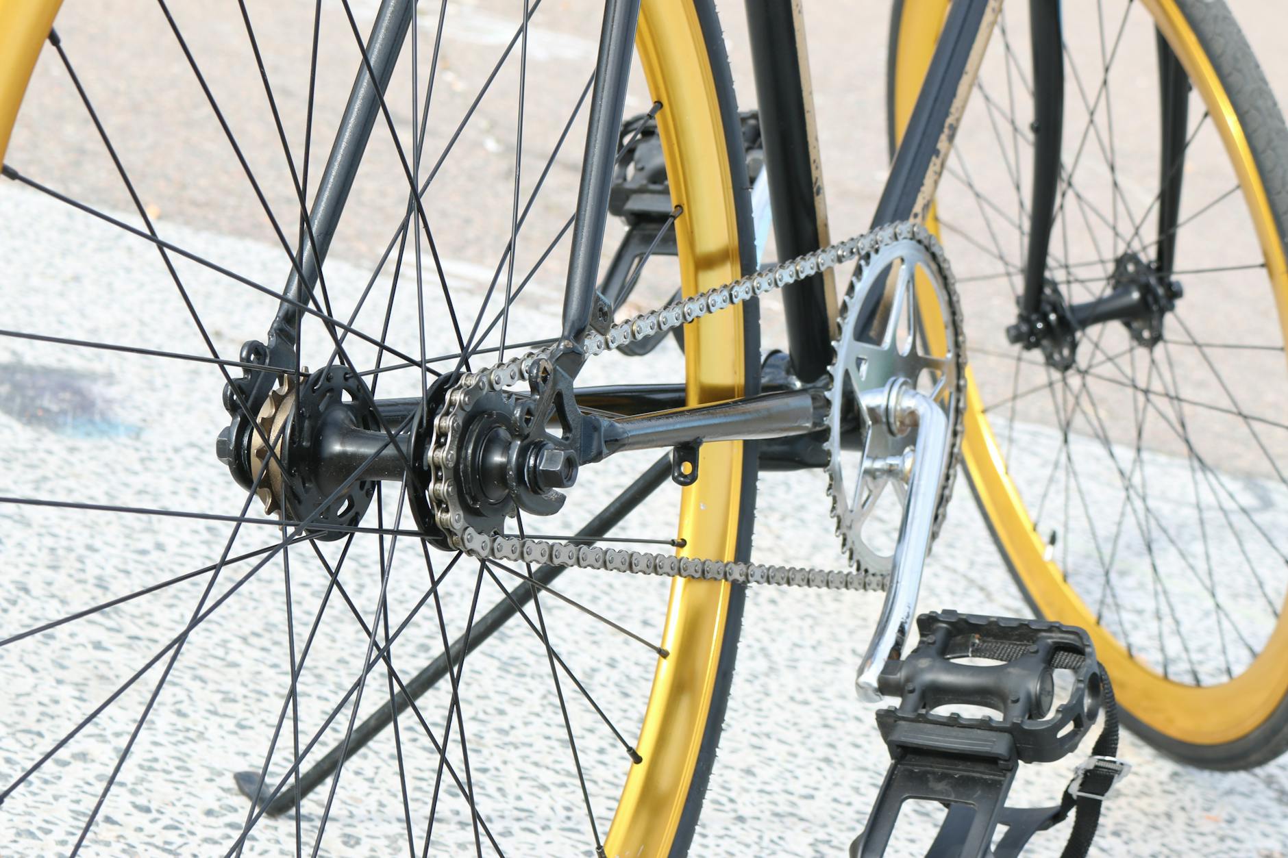 bike chainring spacer maintenance