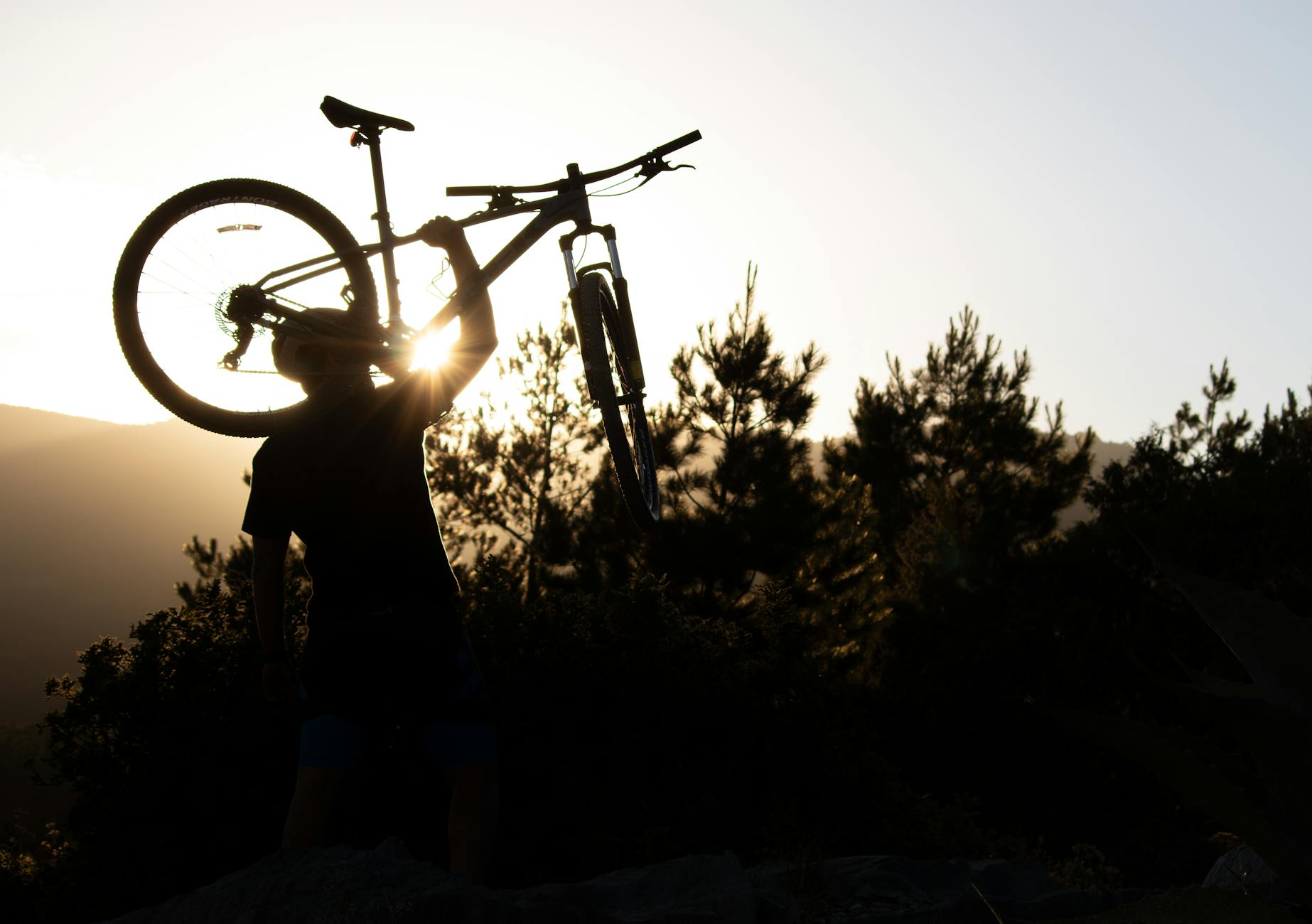 mountain bike one way 20km